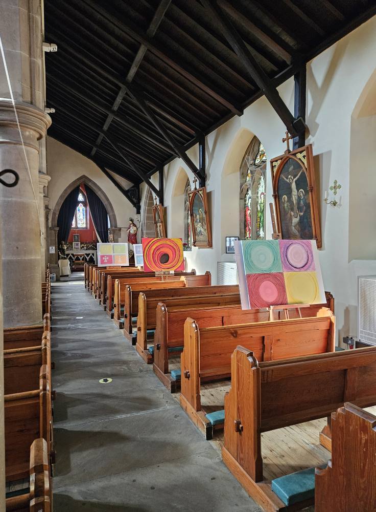 Rachael Emergence Exhibition Church